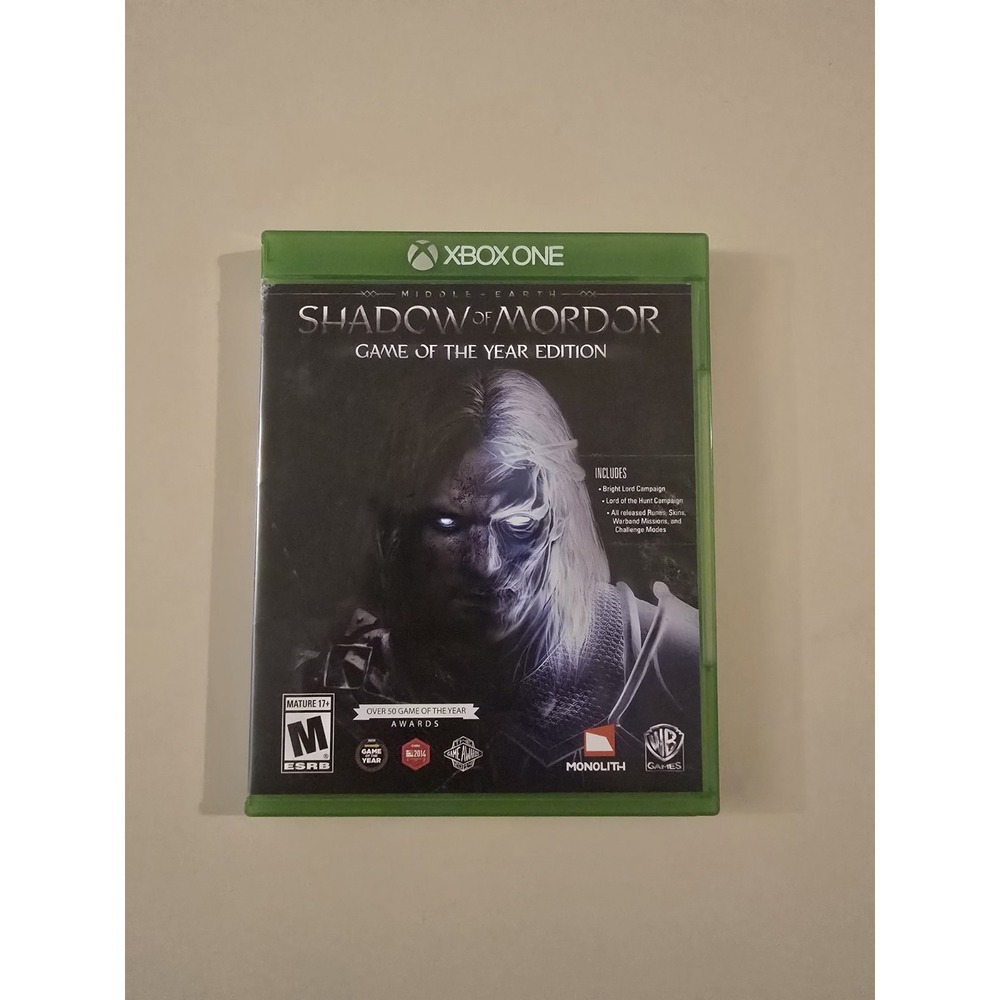 Middle-Earth: Shadow of Mordor Game of the Year Edition - Microsoft Xbox One